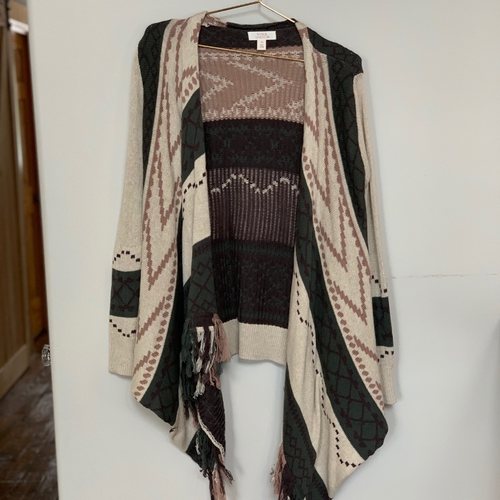 Sun & Shadow  Knit Cardigan - NWT XS